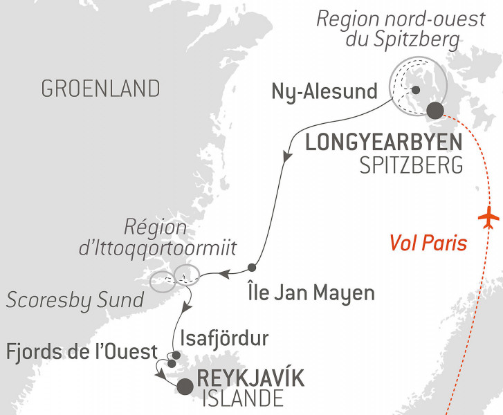 Тур «The Far North from Spitsbergen to Iceland»